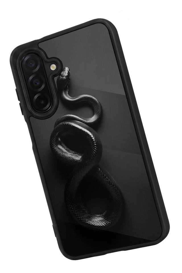 Samsung Galaxy A26 Uyumlu Yılan Tasarımlı Glossy Premium Kılıf
