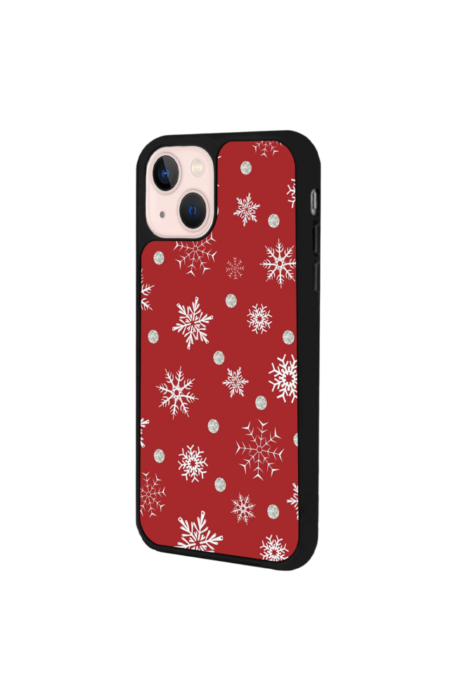 iPhone 14 Plus Uyumlu Yilbasi Christmas Tasarımlı Glossy Premium Kılıf