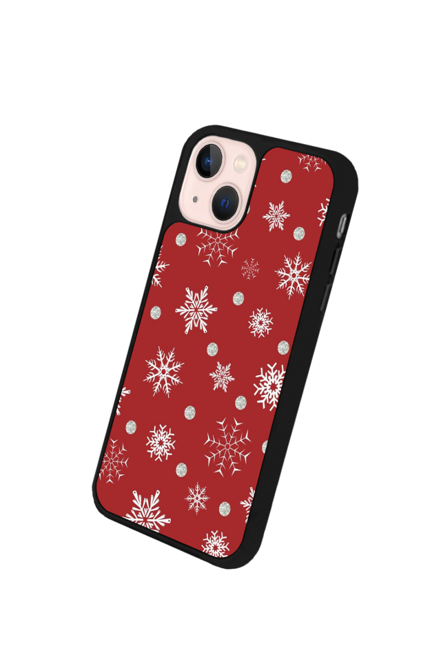 iPhone 14 Plus Uyumlu Yilbasi Christmas Tasarımlı Glossy Premium Kılıf