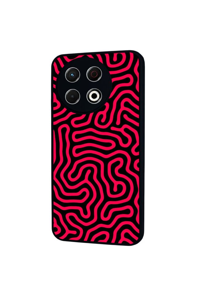 Tecno Spark 30 Pro Uyumlu Çizgi Sanatı Tasarımlı Glossy Premium Kılıf