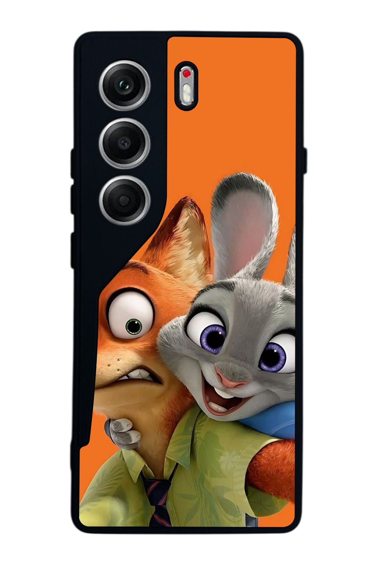 Tecno Camon 40 Uyumlu Zootropolis Tasarımlı Glossy Premium Kılıf
