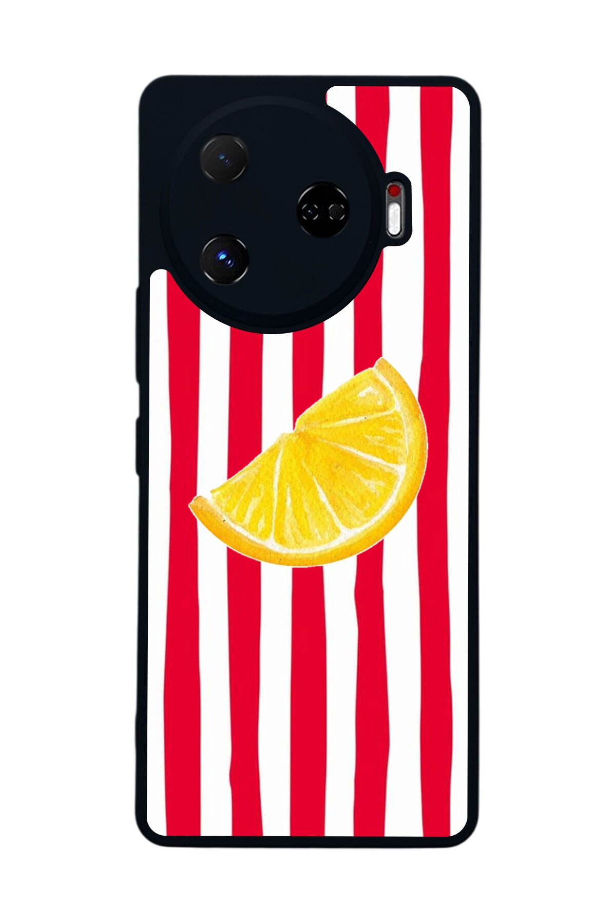 Tecno Camon 30 Pro Uyumlu Limon Tasarımlı Glossy Premium Kılıf