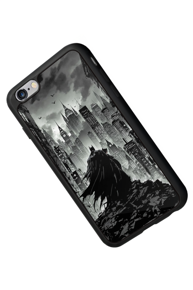 iPhone 6 Plus Uyumlu Batman Tasarımlı Glossy Premium Kılıf