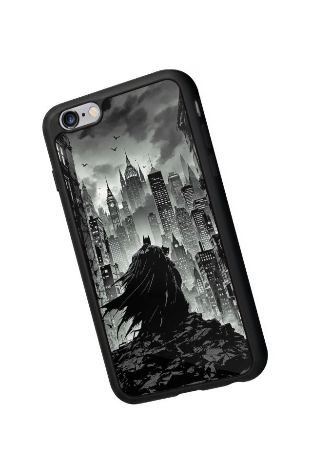 iPhone 6 Plus Uyumlu Batman Tasarımlı Glossy Premium Kılıf