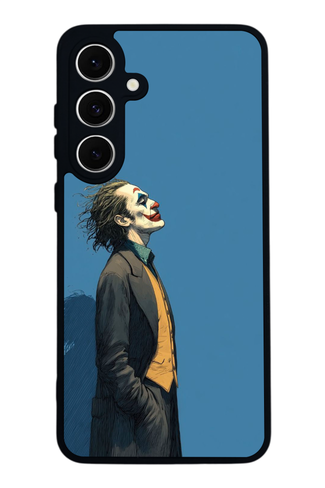 Samsung Galaxy S24 FE Uyumlu Joker Tasarımlı Glossy Premium Kılıf