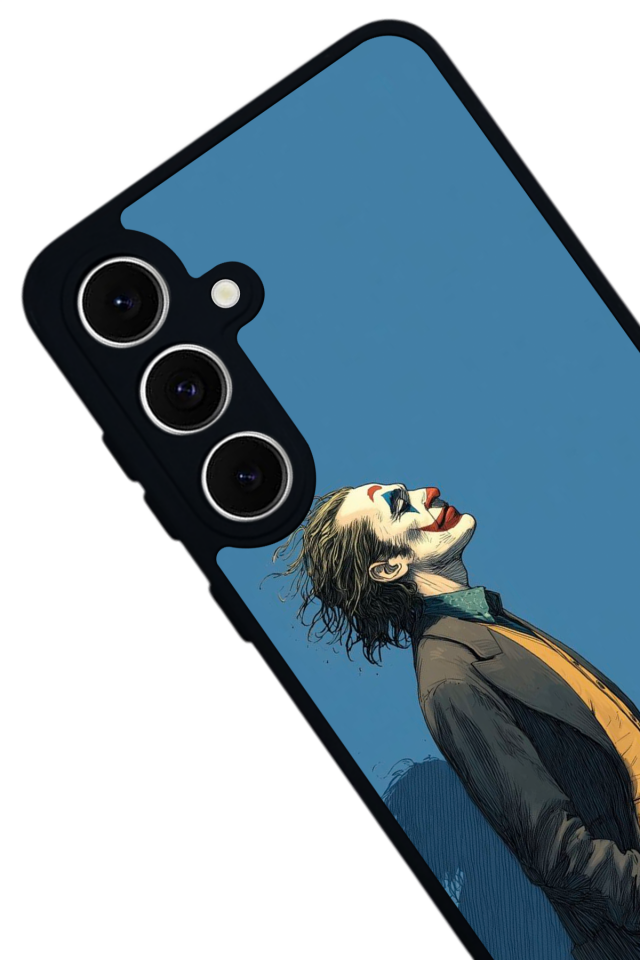 Samsung Galaxy S24 FE Uyumlu Joker Tasarımlı Glossy Premium Kılıf