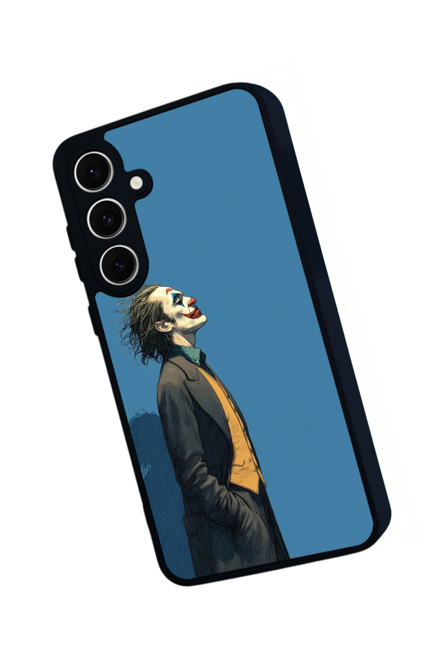 Samsung Galaxy S24 FE Uyumlu Joker Tasarımlı Glossy Premium Kılıf