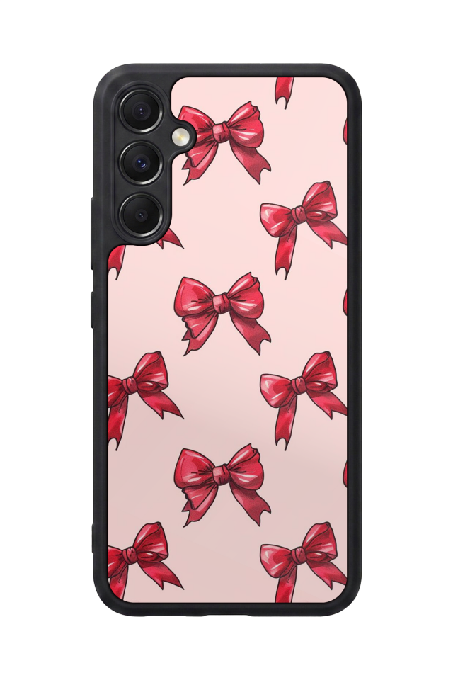 Samsung Galaxy A34 Uyumlu Kurdele Tasarımlı Glossy Premium Kılıf