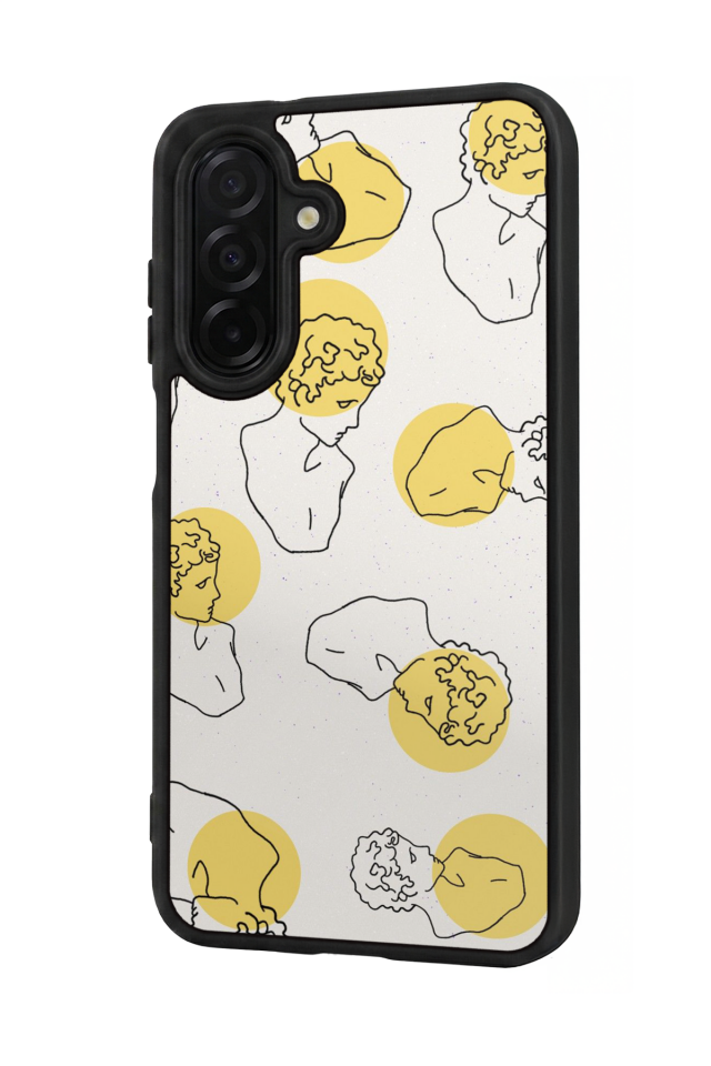 Samsung Galaxy A36 Uyumlu Line Art Tasarımlı Glossy Premium Kılıf