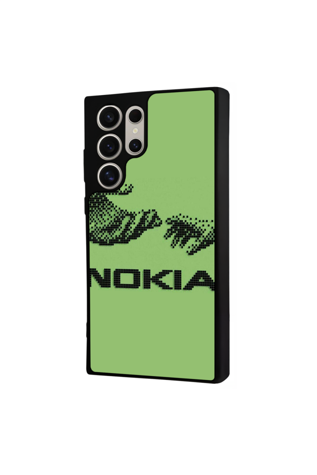 Samsung Galaxy S24 Ultra Uyumlu Nokia Tasarımlı Glossy Premium Kılıf