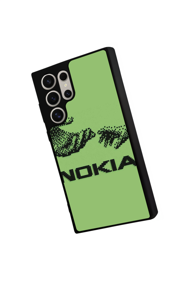Samsung Galaxy S24 Ultra Uyumlu Nokia Tasarımlı Glossy Premium Kılıf