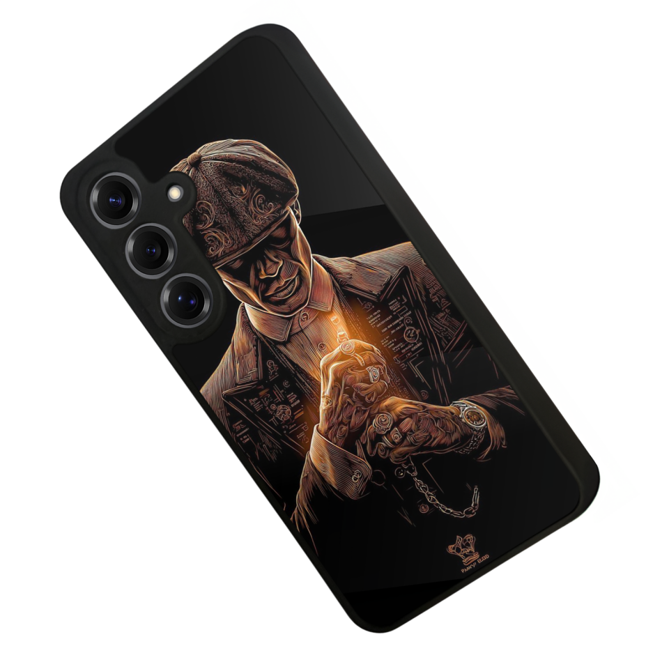 Samsung Galaxy S25 Uyumlu Peaky Blinders Tasarımlı Glossy Premium Kılıf