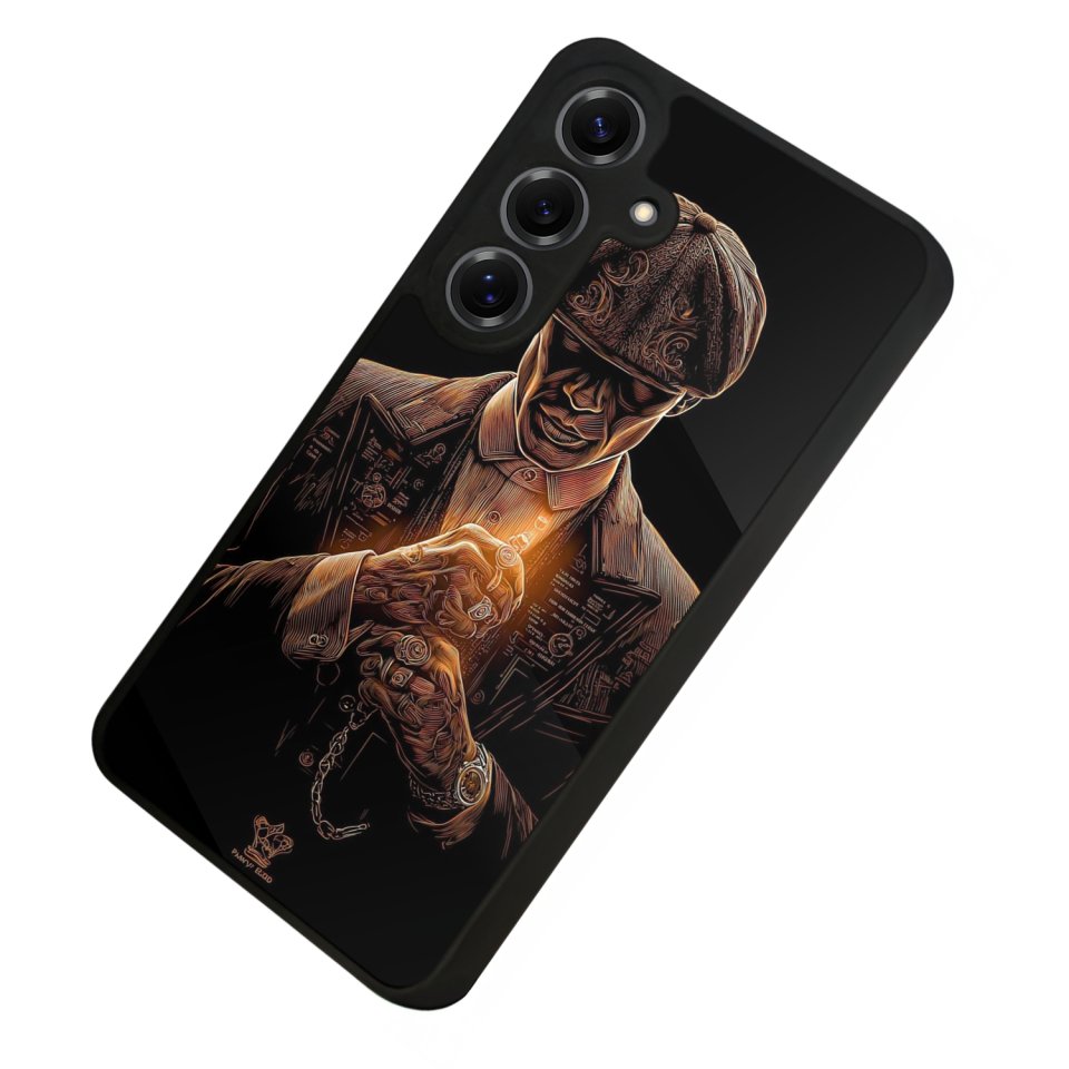 Samsung Galaxy S25 Uyumlu Peaky Blinders Tasarımlı Glossy Premium Kılıf