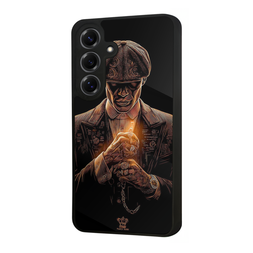 Samsung Galaxy S25 Uyumlu Peaky Blinders Tasarımlı Glossy Premium Kılıf