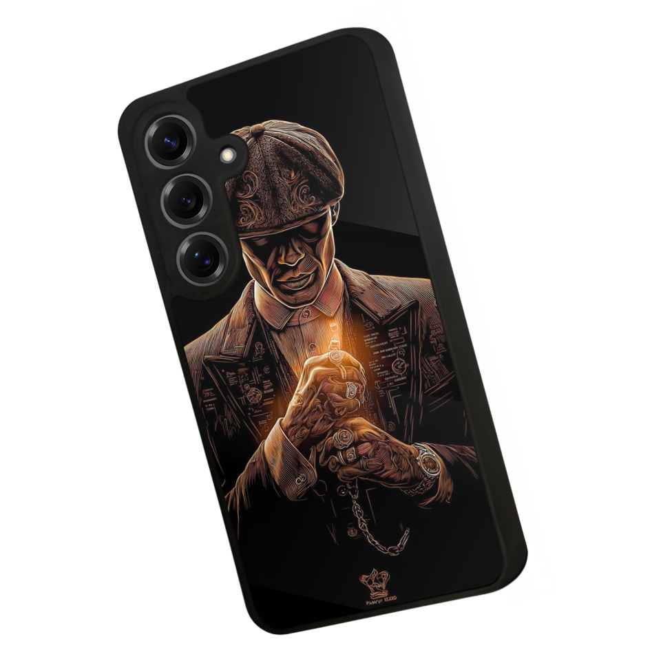 Samsung Galaxy S25 Uyumlu Peaky Blinders Tasarımlı Glossy Premium Kılıf
