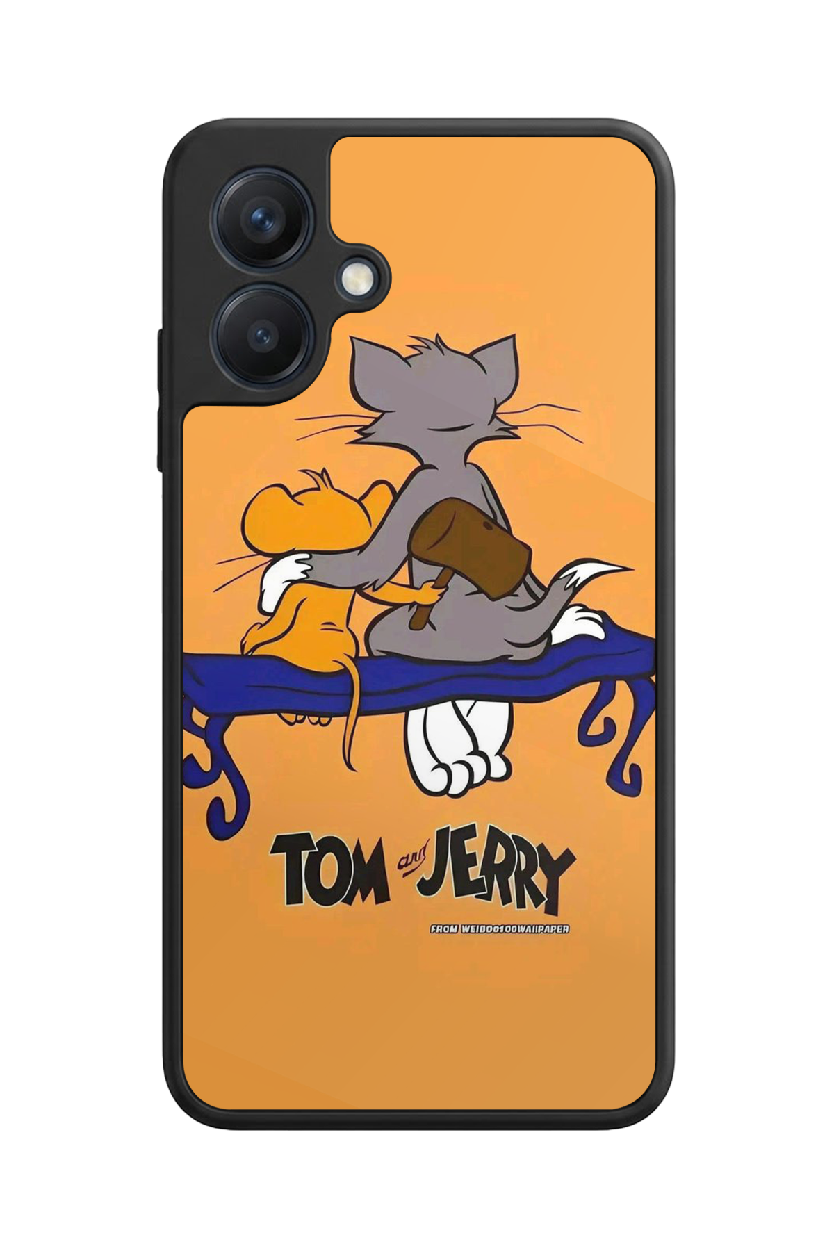 Samsung Galaxy A07 Uyumlu Tom And Jerry Tasarımlı Glossy Premium Kılıf