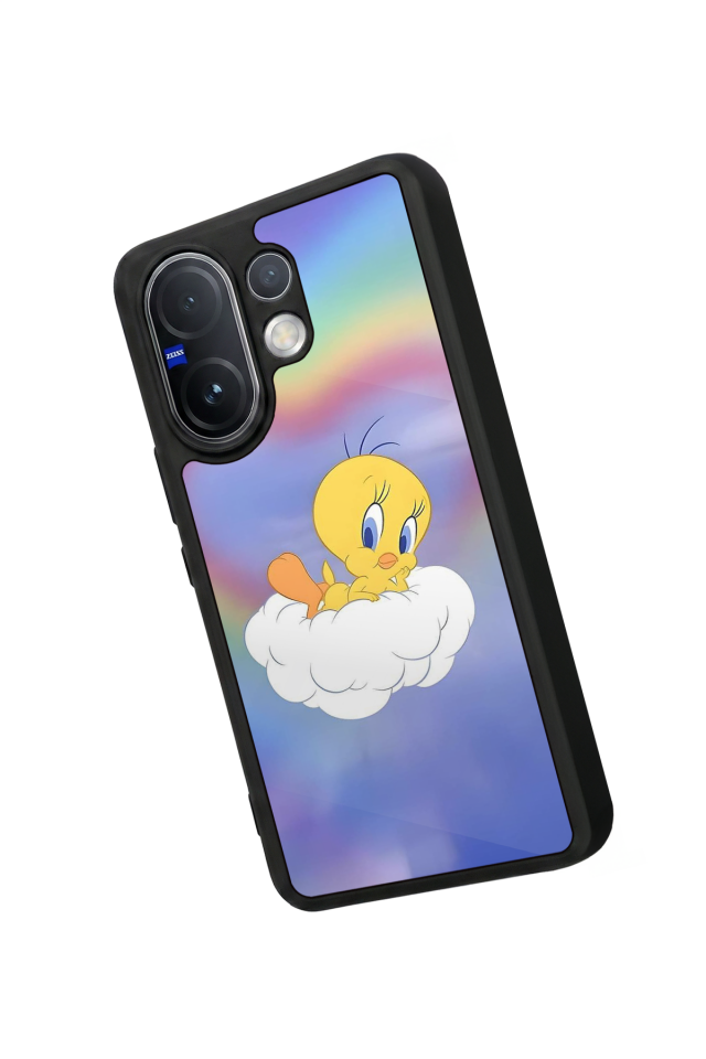 Vivo V60 Uyumlu Tweety Tasarımlı Glossy Premium Kılıf