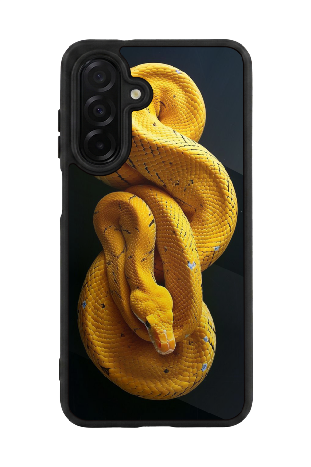 Samsung Galaxy A26 Uyumlu Yılan Tasarımlı Glossy Premium Kılıf