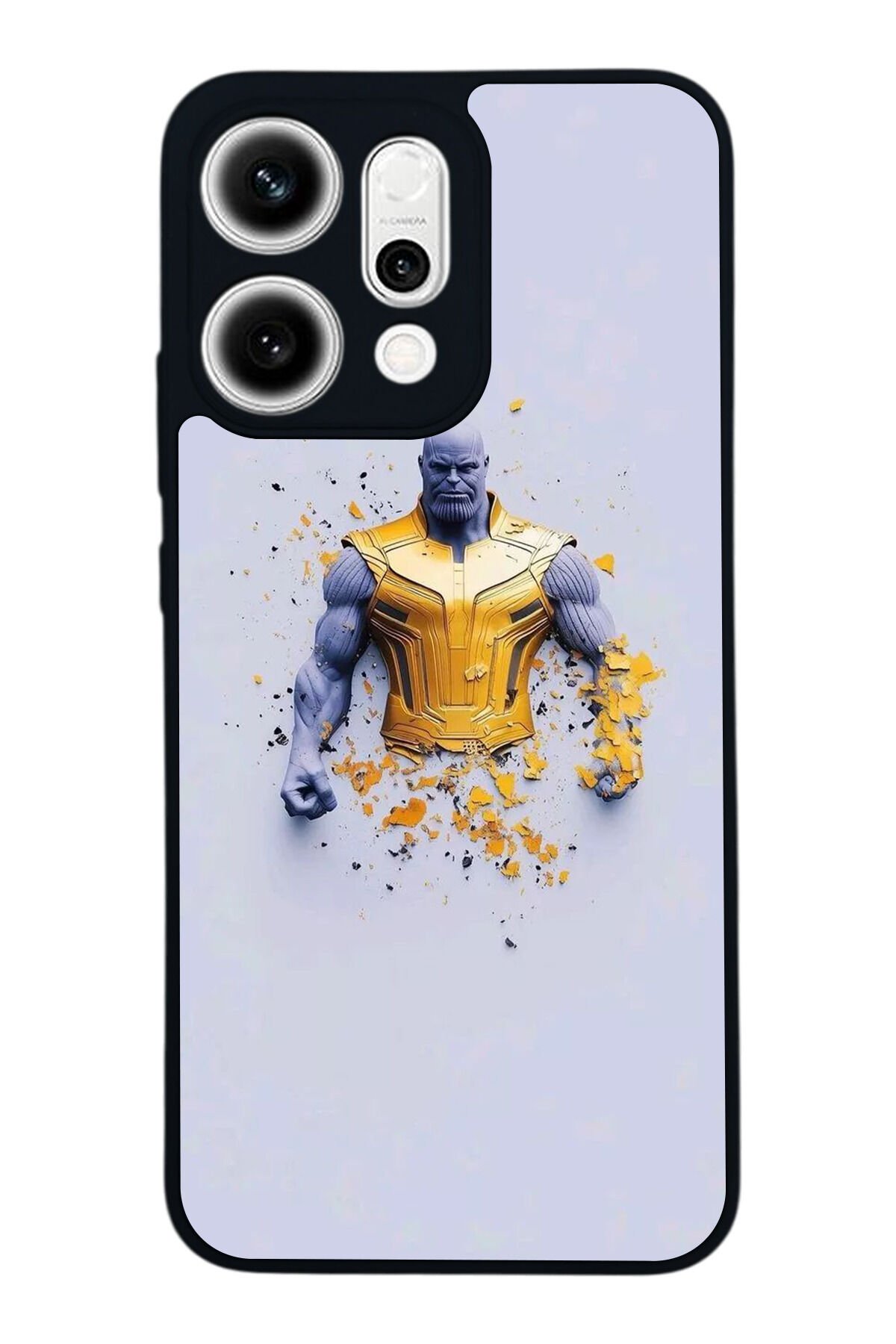 Oppo Reno 14 Uyumlu Thanos Tasarımlı Glossy Premium Kılıf