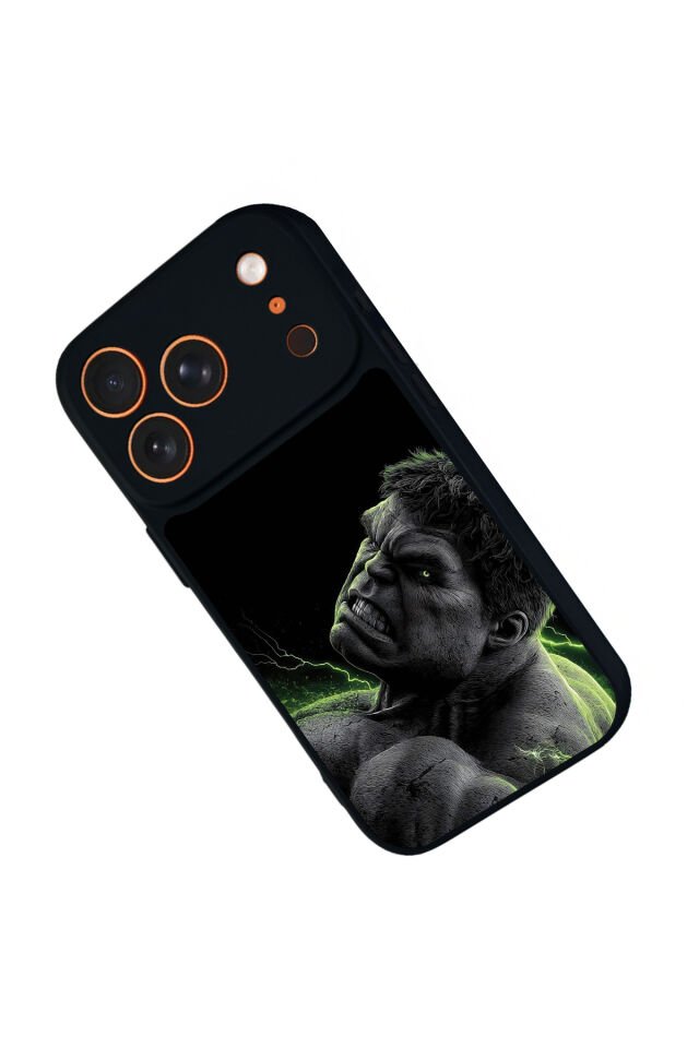 iPhone 17 Pro Max Uyumlu Hulk Tasarımlı Glossy Premium Kılıf
