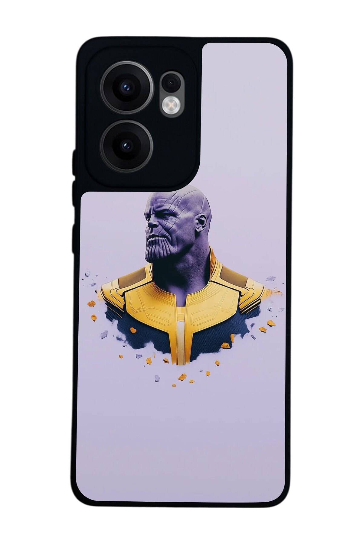 Oppo Reno 13F Uyumlu Thanos Tasarımlı Glossy Premium Kılıf