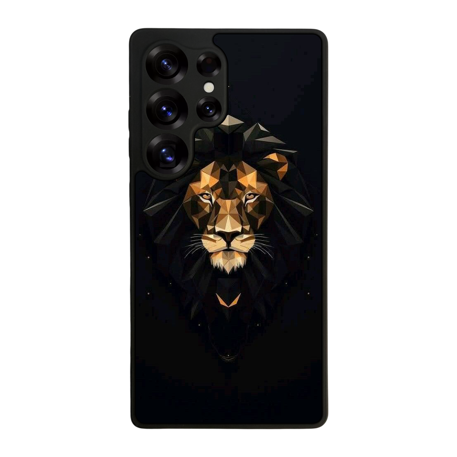 Samsung Galaxy S25 Ultra Uyumlu Aslan Tasarımlı Glossy Premium Kılıf