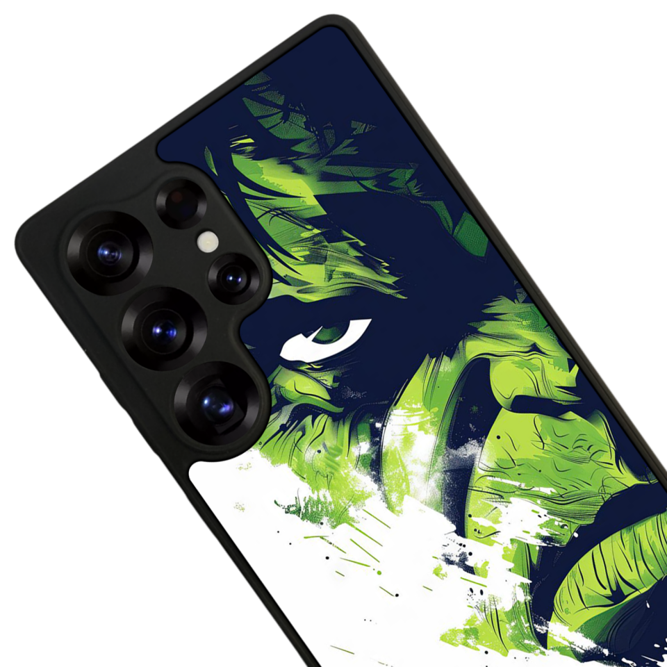 Samsung Galaxy S25 Ultra Uyumlu Hulk Tasarımlı Glossy Premium Kılıf