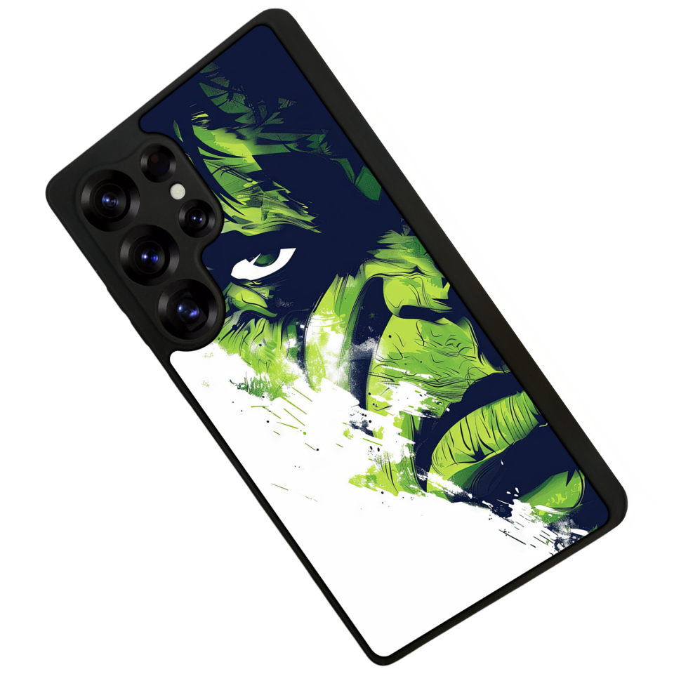 Samsung Galaxy S25 Ultra Uyumlu Hulk Tasarımlı Glossy Premium Kılıf