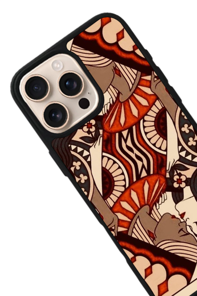 iPhone 16 Pro Uyumlu  Kalp Love Tasarımlı Glossy Premium Kılıf