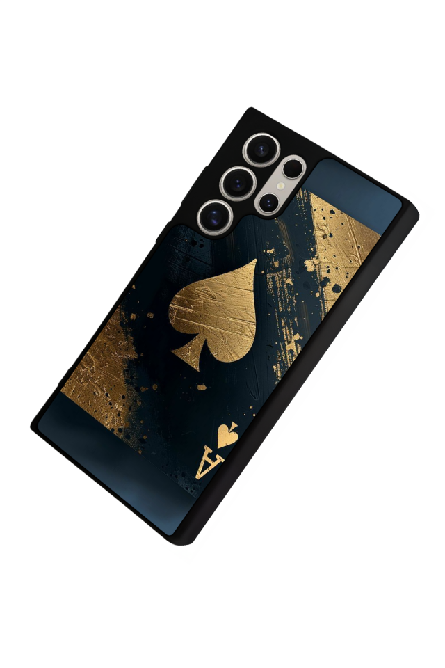 Samsung Galaxy S22 Ultra Uyumlu Kart Tasarımlı Glossy Premium Kılıf