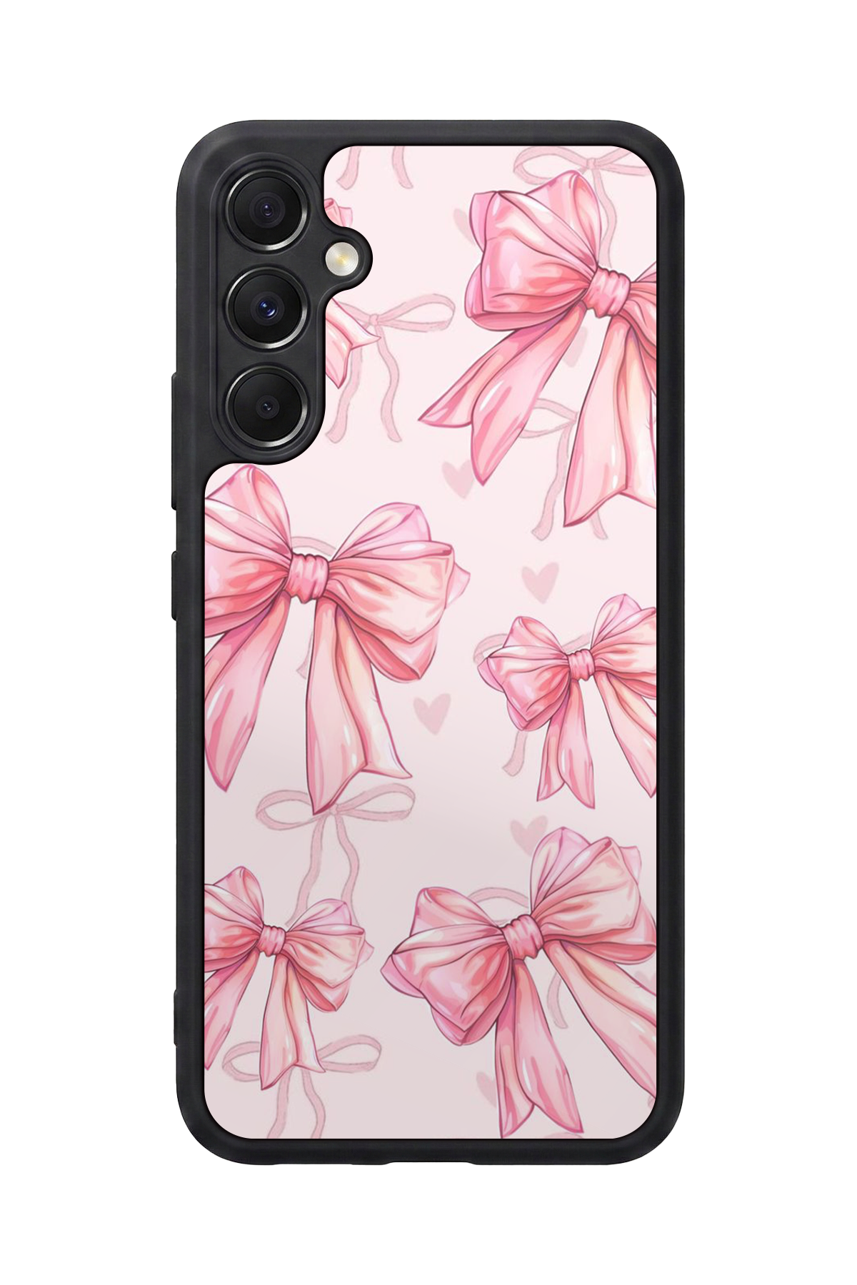 Samsung Galaxy A34 Uyumlu Kurdele Tasarımlı Glossy Premium Kılıf