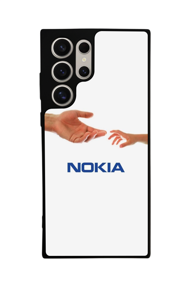Samsung Galaxy S24 Ultra Uyumlu Nokia Tasarımlı Glossy Premium Kılıf
