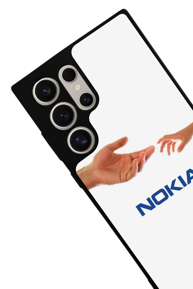 Samsung Galaxy S24 Ultra Uyumlu Nokia Tasarımlı Glossy Premium Kılıf