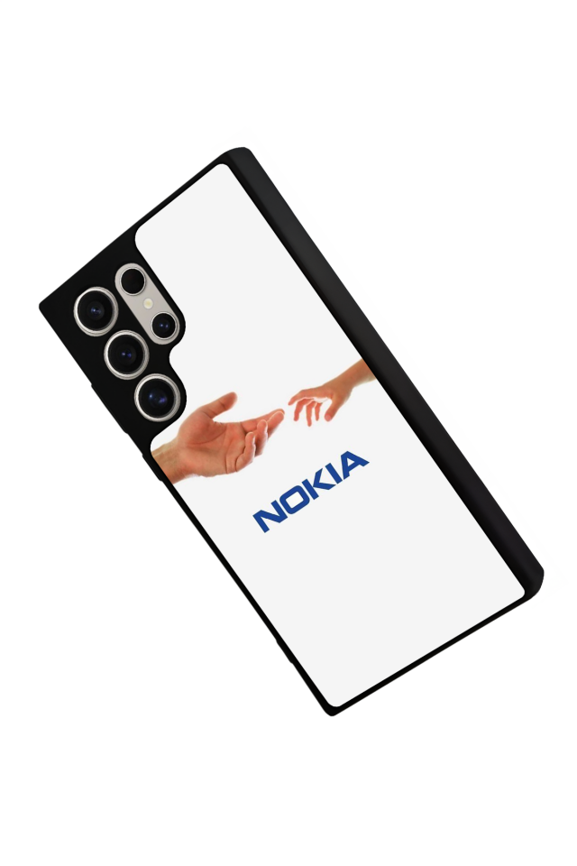 Samsung Galaxy S24 Ultra Uyumlu Nokia Tasarımlı Glossy Premium Kılıf