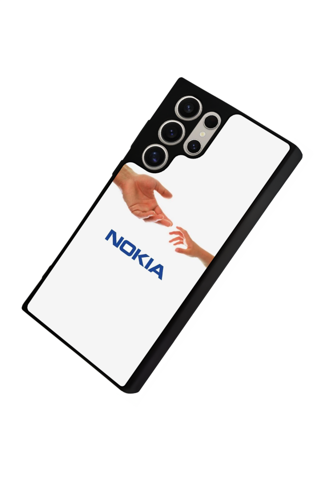 Samsung Galaxy S24 Ultra Uyumlu Nokia Tasarımlı Glossy Premium Kılıf