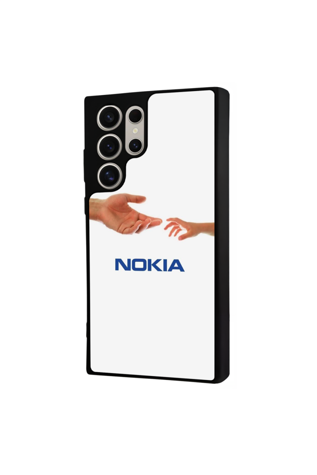 Samsung Galaxy S24 Ultra Uyumlu Nokia Tasarımlı Glossy Premium Kılıf