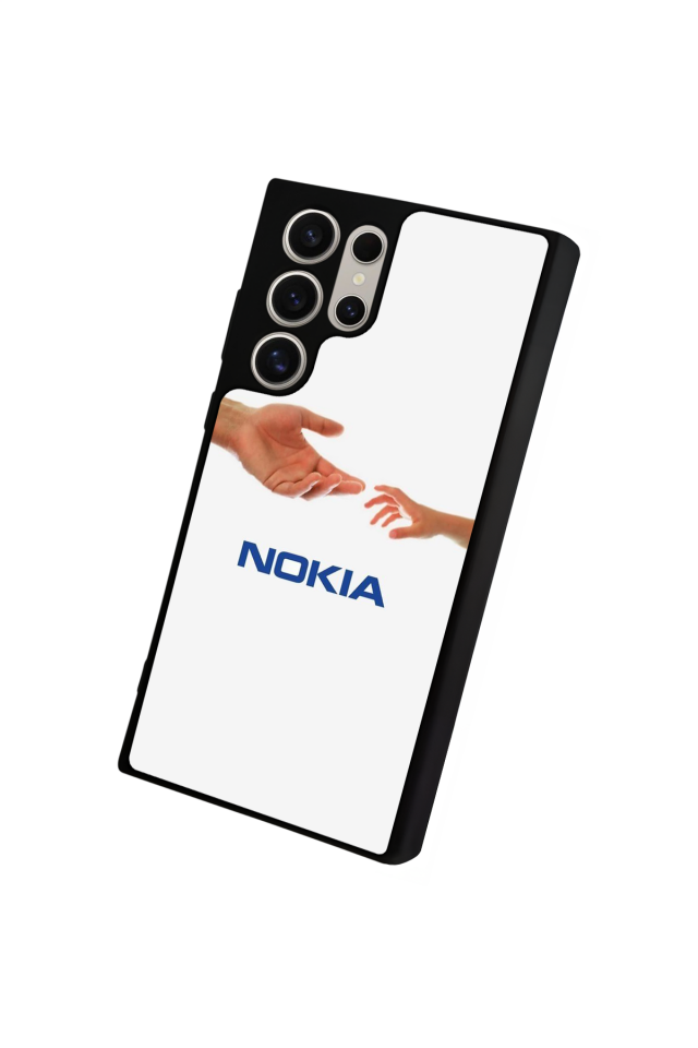 Samsung Galaxy S24 Ultra Uyumlu Nokia Tasarımlı Glossy Premium Kılıf