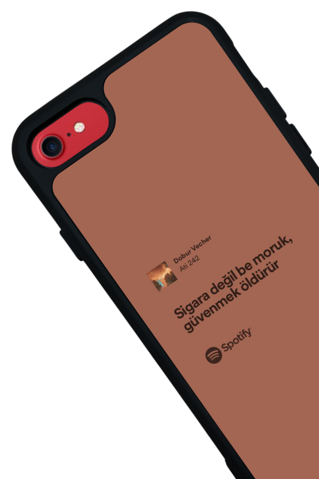 iPhone 7 Uyumlu Sarki Sozleri Tasarımlı Glossy Premium Kılıf