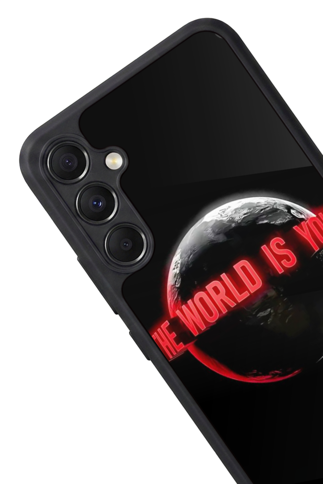 Samsung Galaxy M34 Uyumlu Scarface Tasarımlı Glossy Premium Kılıf