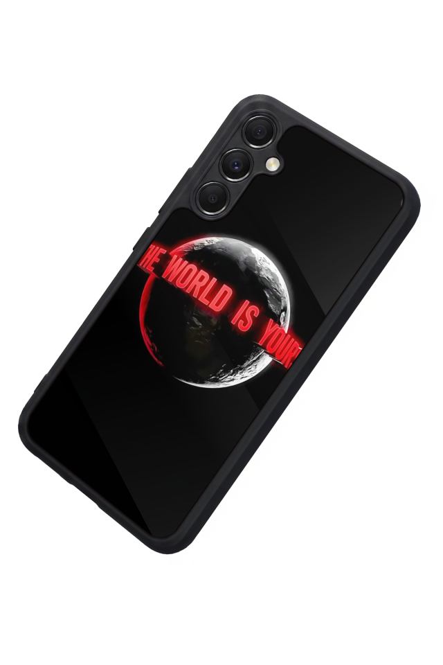 Samsung Galaxy M34 Uyumlu Scarface Tasarımlı Glossy Premium Kılıf