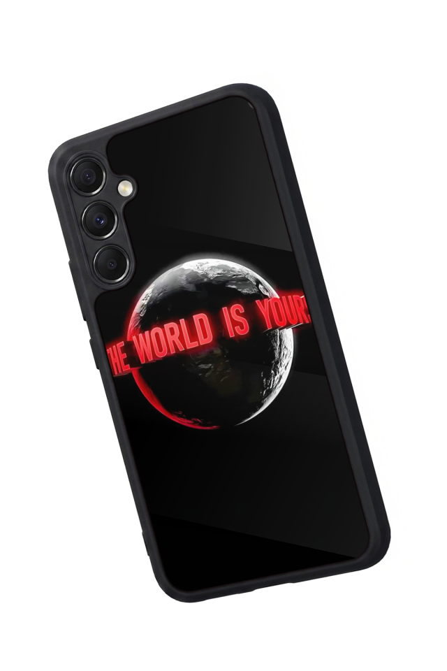 Samsung Galaxy M34 Uyumlu Scarface Tasarımlı Glossy Premium Kılıf