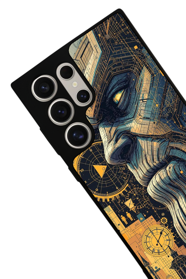 Samsung Galaxy S23 Ultra Uyumlu Thanos Tasarımlı Glossy Premium Kılıf