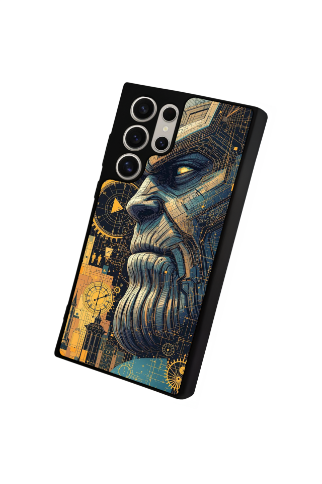 Samsung Galaxy S23 Ultra Uyumlu Thanos Tasarımlı Glossy Premium Kılıf