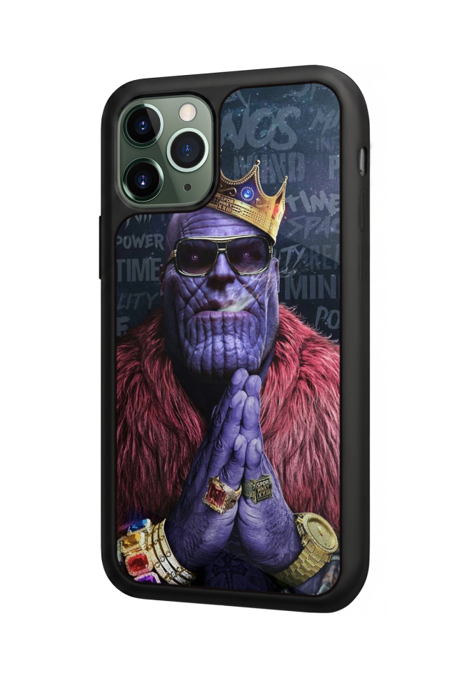 iPhone 11 Pro Uyumlu Thanos Tasarımlı Glossy Premium Kılıf