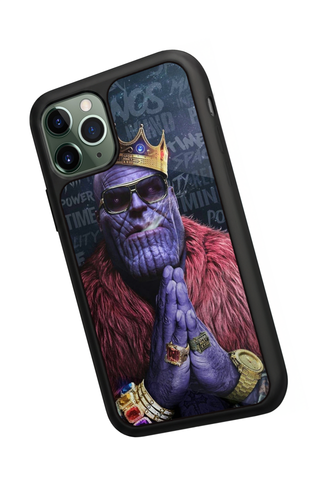 iPhone 11 Pro Uyumlu Thanos Tasarımlı Glossy Premium Kılıf