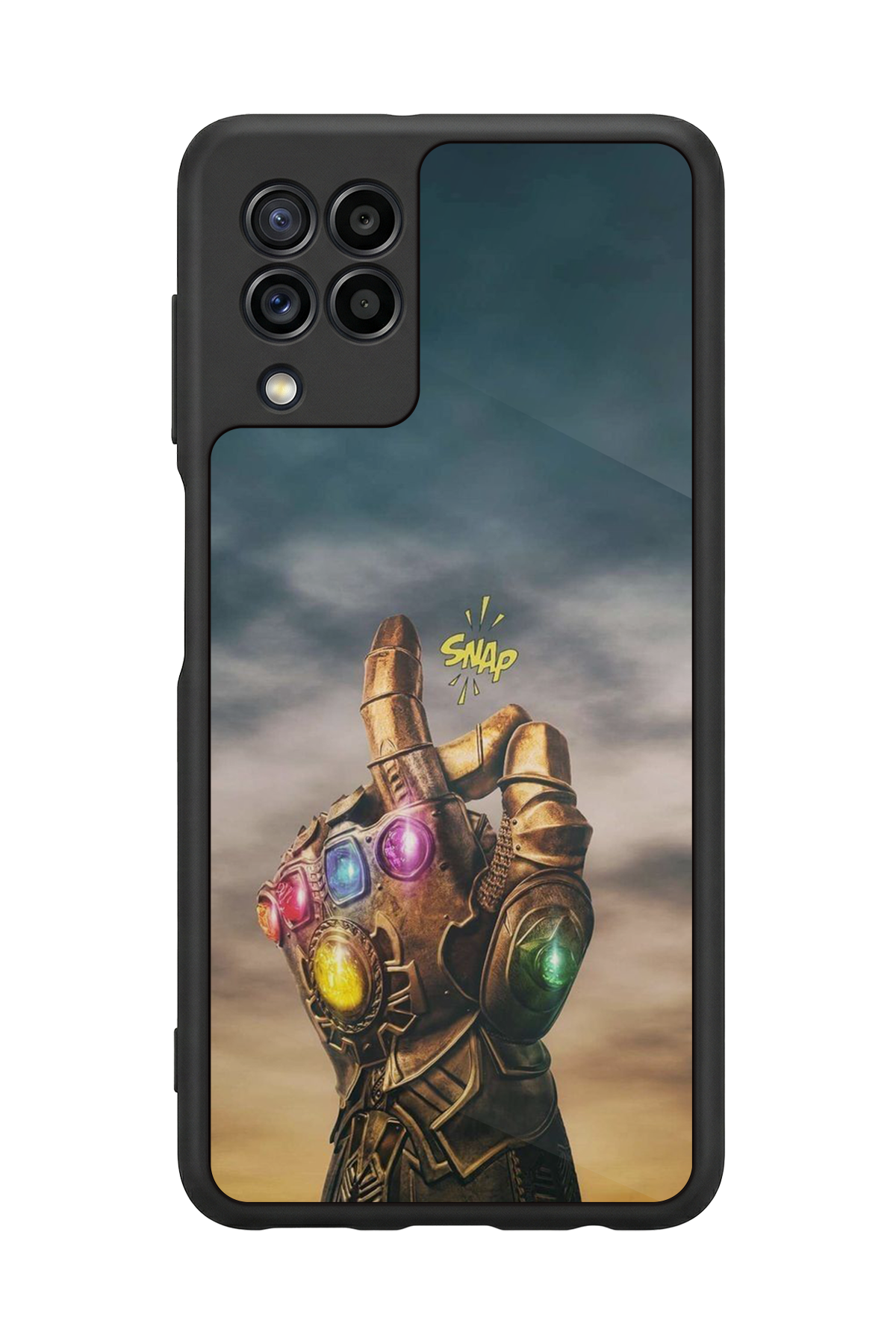 Samsung Galaxy M22 Uyumlu Thanos Tasarımlı Glossy Premium Kılıf
