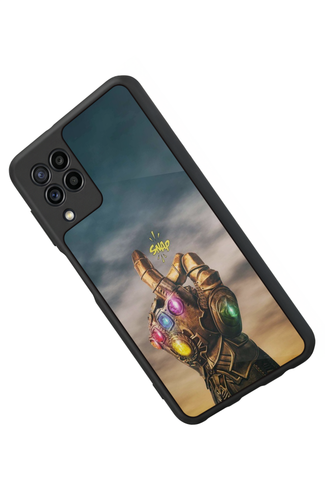 Samsung Galaxy M22 Uyumlu Thanos Tasarımlı Glossy Premium Kılıf