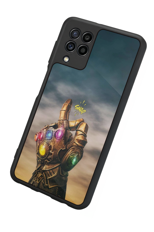 Samsung Galaxy M22 Uyumlu Thanos Tasarımlı Glossy Premium Kılıf
