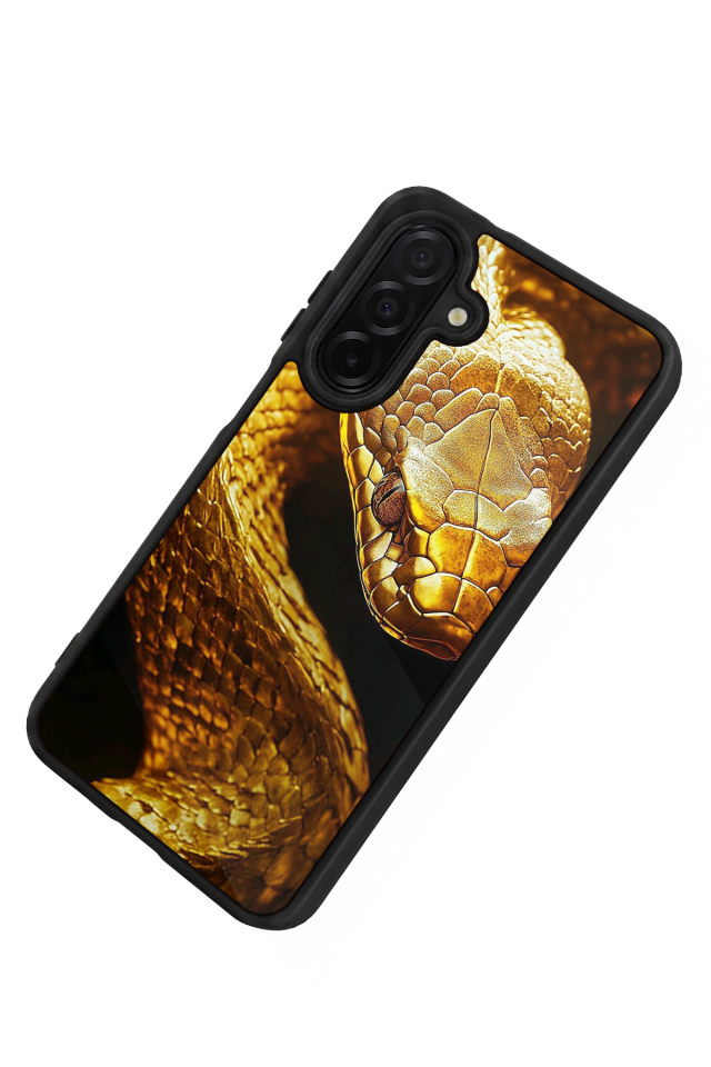 Samsung Galaxy A26 Uyumlu Yılan Tasarımlı Glossy Premium Kılıf