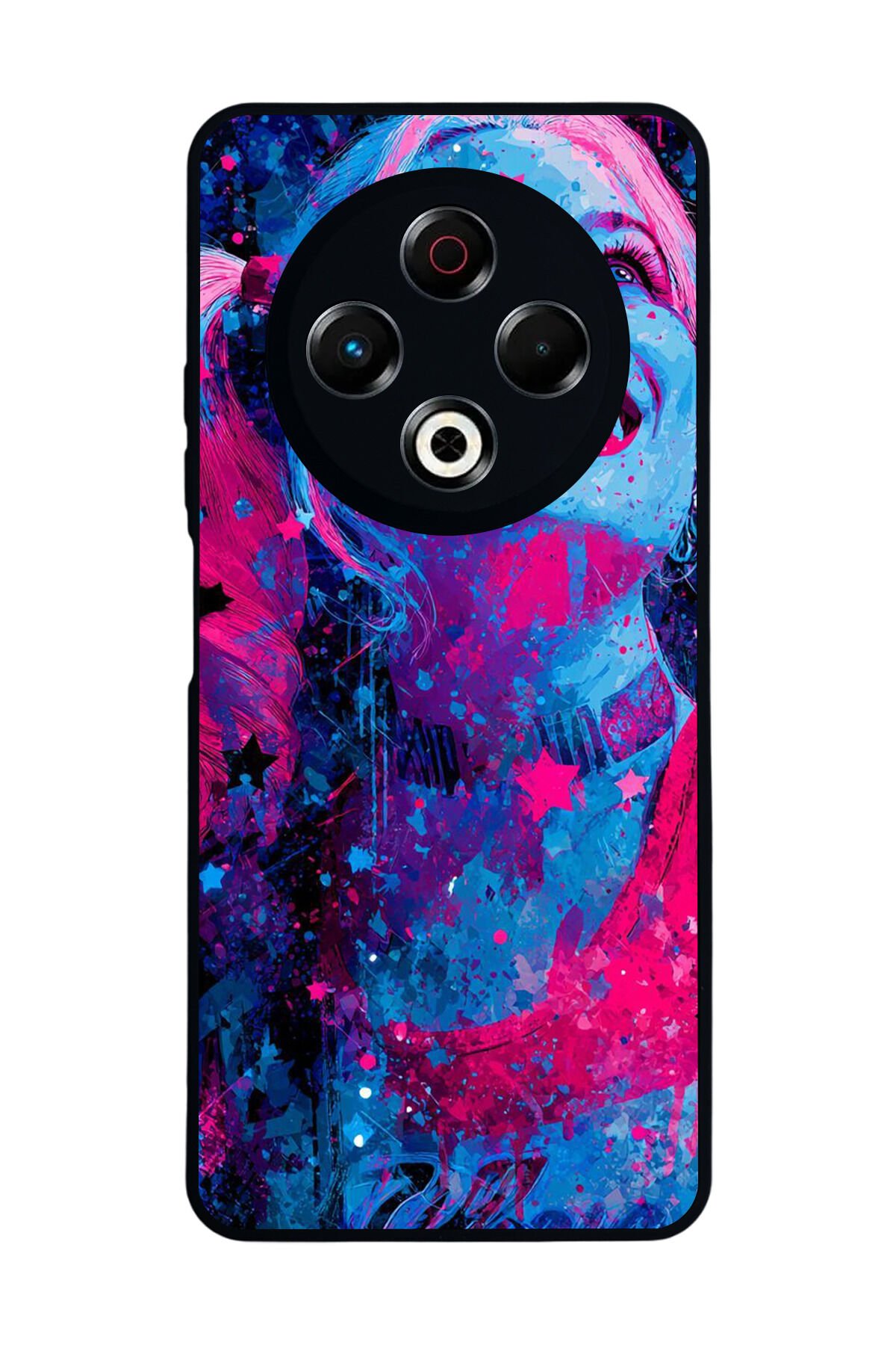 Tecno Spark 30 Uyumlu HarleyQueen Tasarımlı Glossy Premium Kılıf